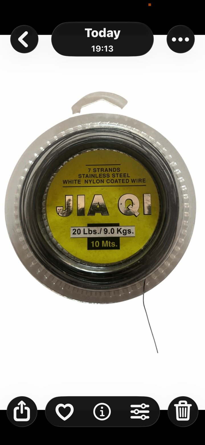 Pike / Zander / Conger Wire Trace  &amp; Crimps