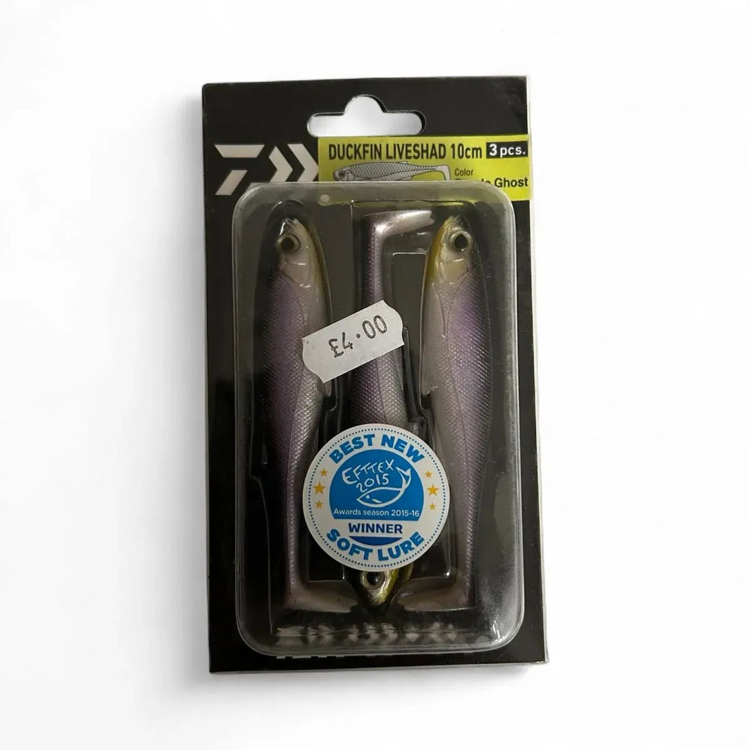 Daiwa Duckfin Liveshad Purple Ghost
