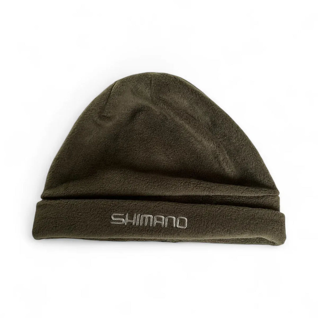 Shimano Olive Fleece Hat
