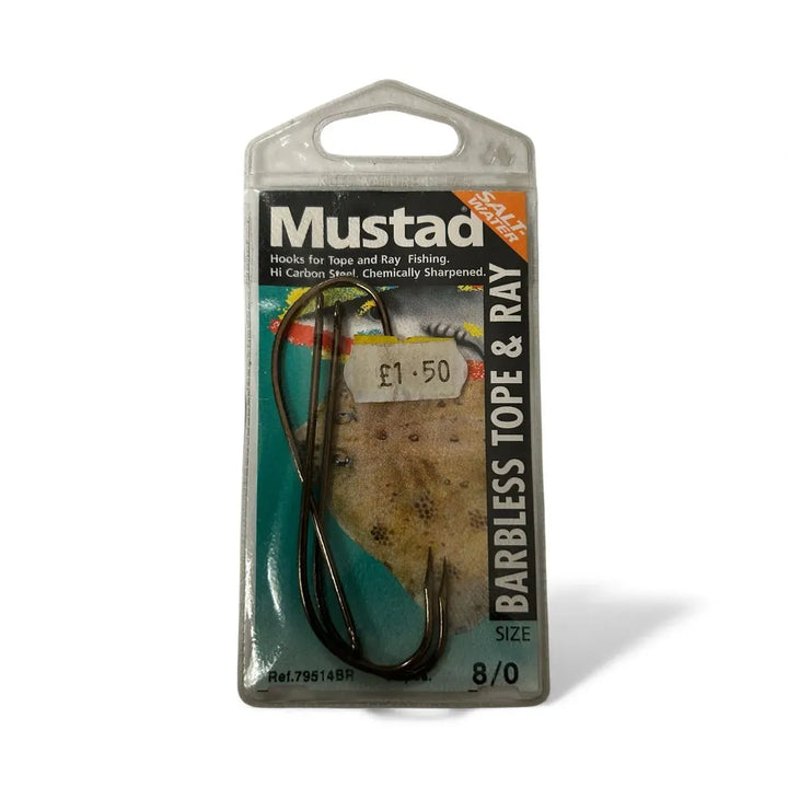 Mustad Barbless Tope &amp; Ray Hook
