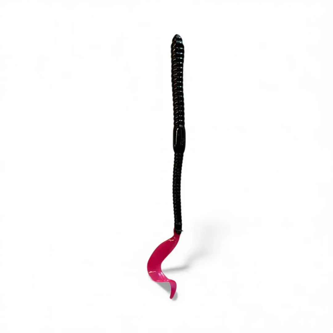 6in Black &amp; Pink Curly tail
