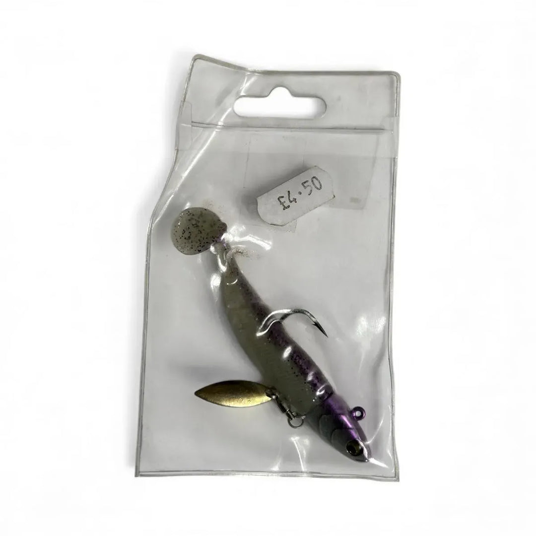 Purple weighted sandeel 4in