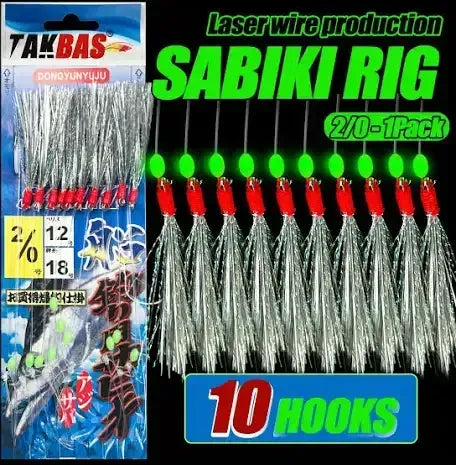 Sabiki Bass /Mackerel feathers