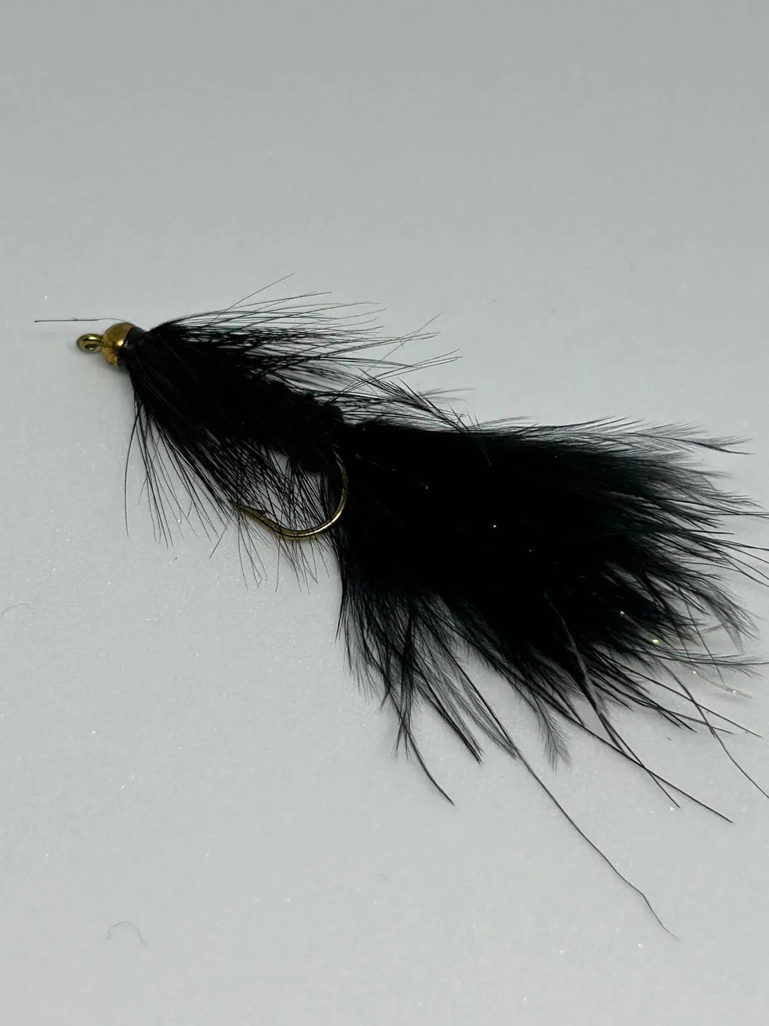 Bass &amp; Mullet Flies , Bead Head , Black Bugger