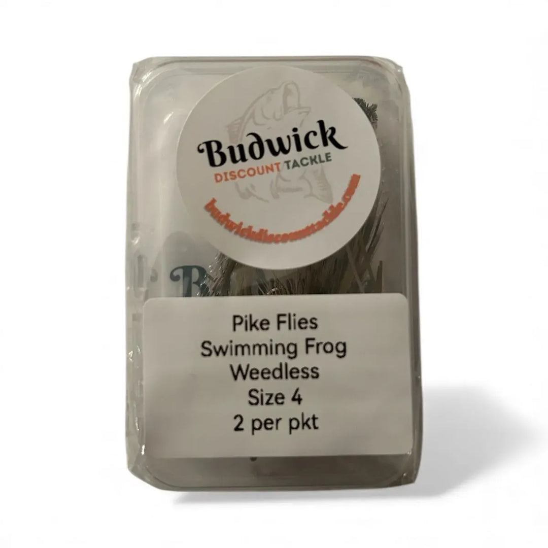 Pike Flies , Swimming Frog , Size 4